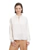 BETTY & CO Schlupfbluse mit Stehkragen in cream