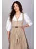 Edelnice Midi Dirndl Edith Champagner in creme