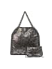 faina Women 2-In-1 Tote Bag Set in Dark Grey