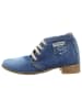 Artiker Schnürstiefelette in blau