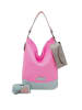 Fritzi aus Preußen Izzy07 Olga Canvas Schultertasche 27 cm neon pink