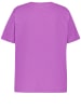 SAMOON T-Shirt Kurzarm Rundhals in Soft Plum