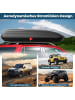 COSTWAY 480L Dachbox Auto in Schwarz