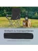 SONGMICS Campingstuhl Sandy in Schwarz - (B)51.5 x (H)95.5 x (T)76 cm