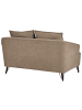 Beliani 2-Sitzer Sofa HOBRO in Braun/Schwarz - (W) 146 x (H) 87 x (L) 85 cm