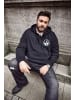 Men Plus Sweatshirt in schwarz