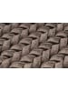 Kayoom Kurzflor Teppich Robbie 125 in taupe - rechteckig