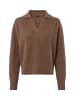 IPURI Strickpullover in braun - 0004