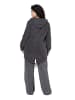 MIAMODA Sweatjacke in anthrazit