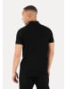 SMILODOX Poloshirt Basic Tjardo in Schwarz