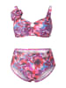 Ulla Popken Bikini in hibiskuspink