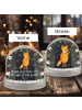 Mr. & Mrs. Panda Schneekugel Fuchs Lord mit Spruch in Kreidetafel