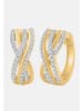 Diamant Exquis Ohrringe aus 375 Gelbgold mit Diamant
