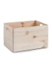 Zeller Vorratsbehälter Organizer 30 l in Beige, 30 x 24 x 40 cm