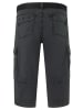 Timezone Shorts 3/4 Cargo Hose loose fit Mid Waist Pants in Schwarz