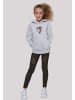 F4NT4STIC Hoodie Silhouette Bunte Blumen in grau meliert