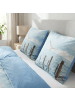 Zo!Home Renforcé Bettwäsche - Sandler in blau