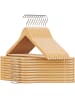 SONGMICS 20er-Set: Kleiderbügel Cason in Naturfarben - (B)23 x (H)1.2 x (T)44.5 cm