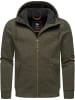 ragwear Kapuzensweatjacke Fabbian in Olive