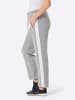 WITT WEIDEN Freizeithose in grau-meliert