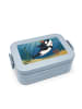 Mr. & Mrs. Panda Brotdose Orca Zylinder Design ohne Spruch in Blau Pastell