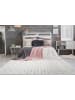 Kayoom Wohnzimmer Teppich – Hochflorteppich Vivica 125 in weiß - taupe - rechteckig