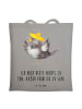 Mr. & Mrs. Panda Jutebeutel Rabe Sombrero mit Spruch in Light Grey