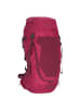 Jack Wolfskin Crosstrail Rucksack S-M 62 cm in sangria red