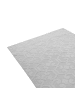 Beliani Kurzflor GANNETT in Grau - (W) 160 x (L) 160 cm