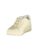 Tommy Hilfiger Beige Weiß Polyurethan Herren Sneaker