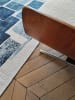 Louis de Poortere Teppich Ice Blue in Blau