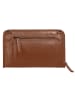 WouWou Abendtasche echt Leder in cognac