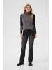 Kaffe Strickweste KAsally Relaxed fit in Grey Melange