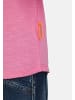 Salzhaut Rundhals T-Shirt für Damen in rosa