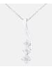 Diamant L'éternel Halskette mit Anhänger aus 375 Weißgold mit Diamant