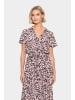SAINT TROPEZ Kleid BlancaSZ Baggy fit in Black Mauveglow Flores