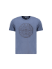 North Sails Blau Baumwolle Herren T-Shirt