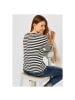 Cecil Langarmshirt in dark vanilla white