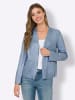 Heine Lederimitat-Blazer in bleu