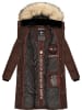 Marikoo Steppmantel Schneesternchen in Dark Choco