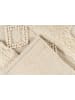 Kayoom Hochflor Teppich Bohist 125 in natural - quadratisch