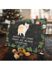 Mr. & Mrs. Panda Hunde Adventskalender Islandhund Moment mit Spruch in Kreidetafel