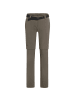 Maier Sports Zip-Hose Nata 2 in Braun