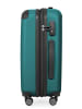 Hauptstadtkoffer Spree - Koffer Flugzeug Trolley Handgepäck Hartschale TSA 42L in Aquagrün