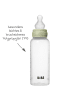 BIBS PP-Flasche 2er Pack Baby Bottle Round in green