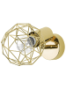 Beliani 2er-Set Spots CHENAB in Gold