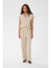 CULTURE Casual Hose CUkapina Relaxed fit in Dune/Whitecap Stripe