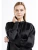 DreiMaster Damen Langarmbluse in Schwarz