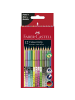 Faber-Castell Buntstifte Colour Grip Sonderfarbset sortiert Packung mit 12 Stück E...