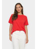 SAINT TROPEZ T-shirt JettySZ Gerade Passform in Flame Scarlet